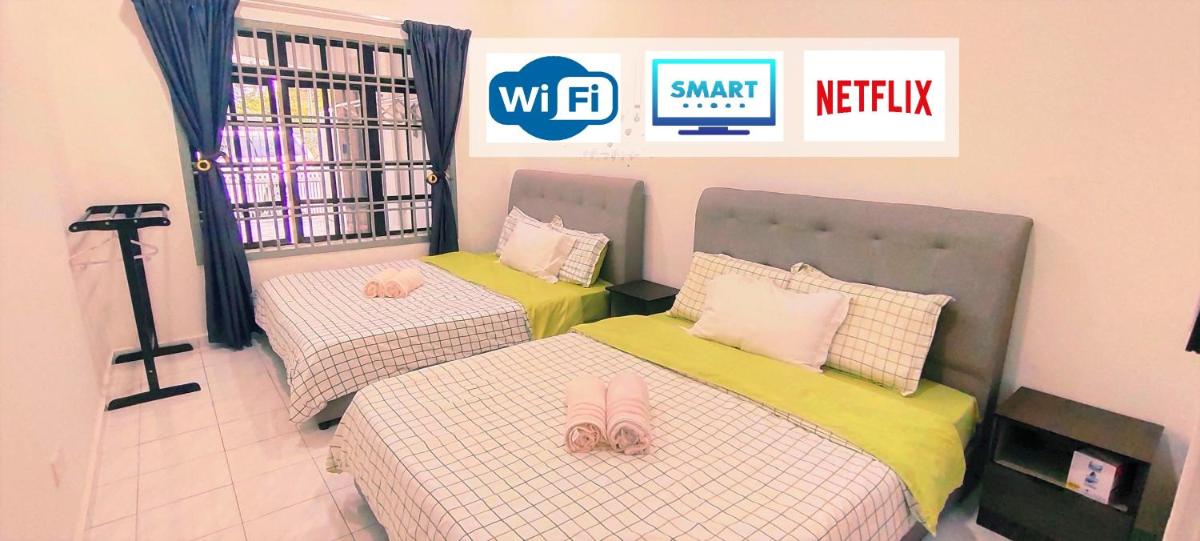 177 Kulai Tmn Gunung Pulai 3BR 11pax Netflix Smart Tv - Housity
