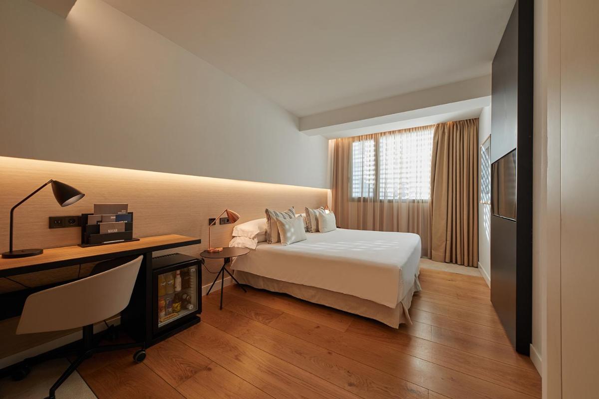 Cama o camas de una habitación en Nakar Hotel