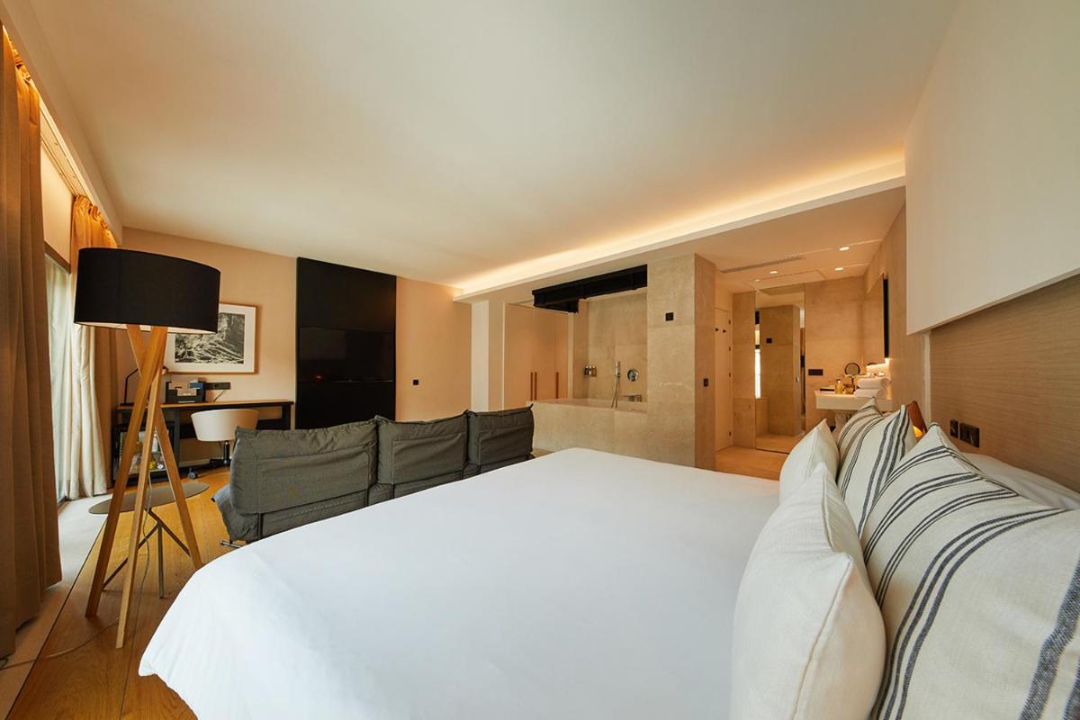 Cama o camas de una habitación en Nakar Hotel