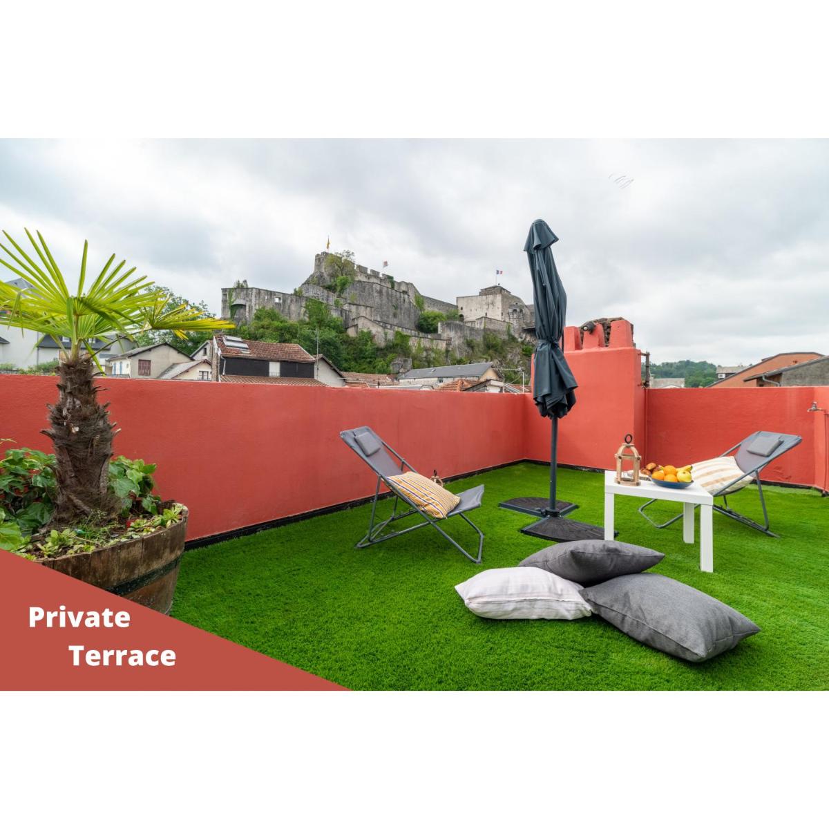 Air-conditioned flat with terrace - Private & independent - Lourdes - Housity