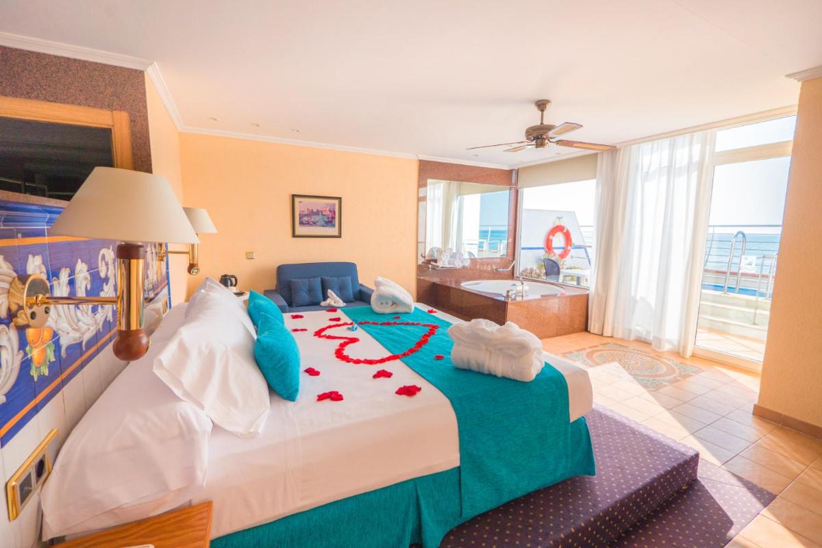 Cama o camas de una habitación en Playasol