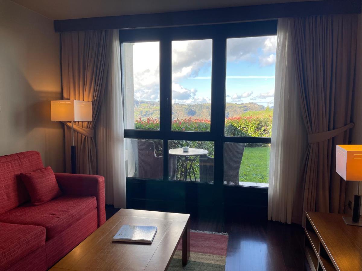 Zona de estar de Hosteria de Torazo Nature Hotel & Spa