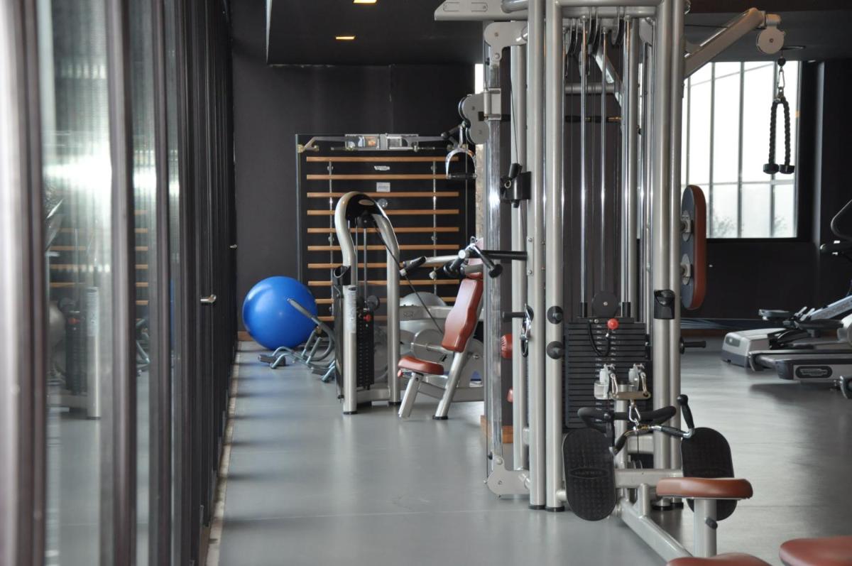 O centro de fitness e/ou as comodidades de fitness de H2otel Congress & Medical SPA