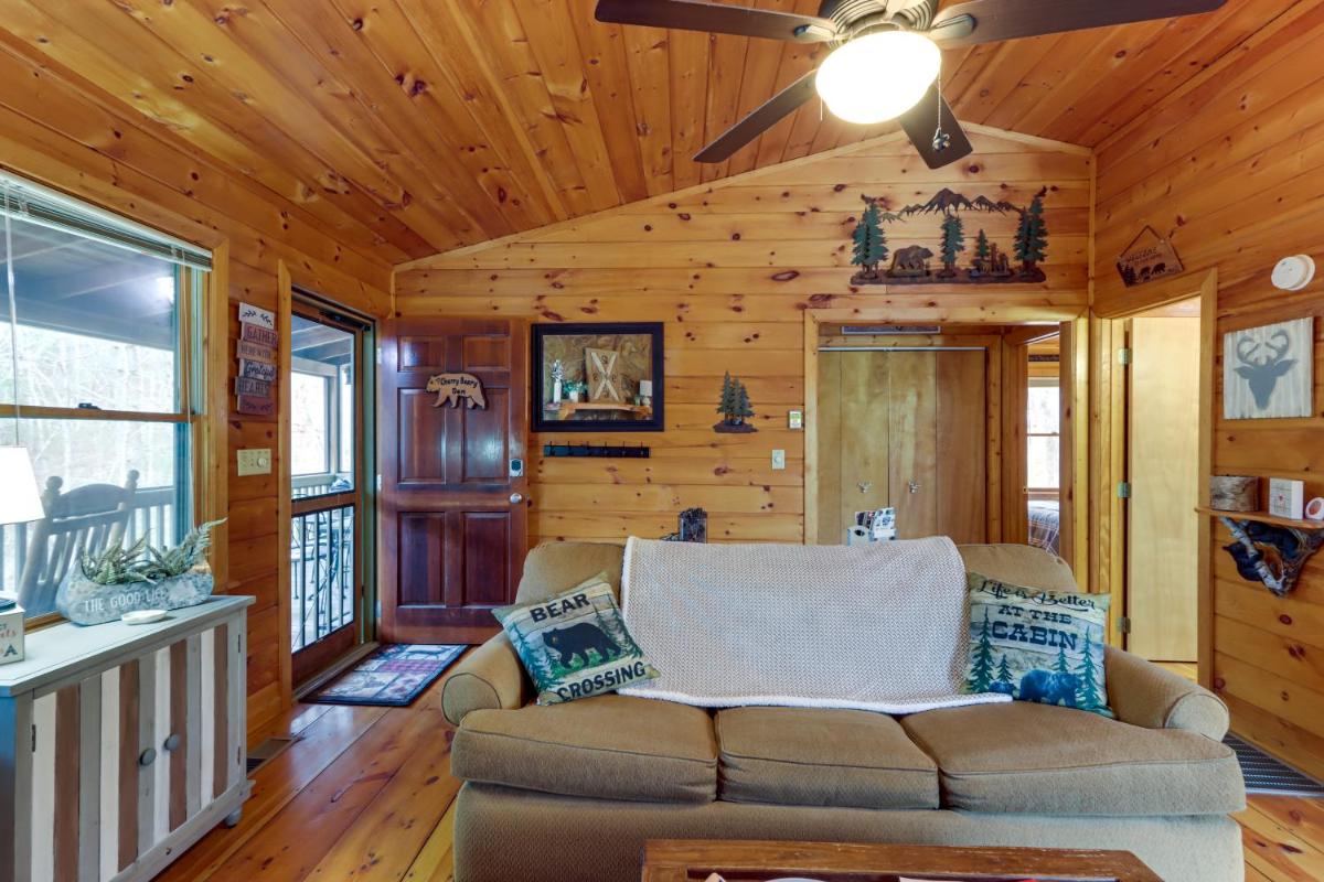 Blue Ridge Cozy Cabin in the Woods with Hot Tub! - Housity