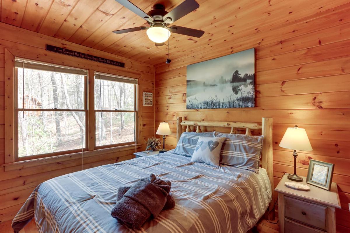 Blue Ridge Cozy Cabin in the Woods with Hot Tub! - Housity