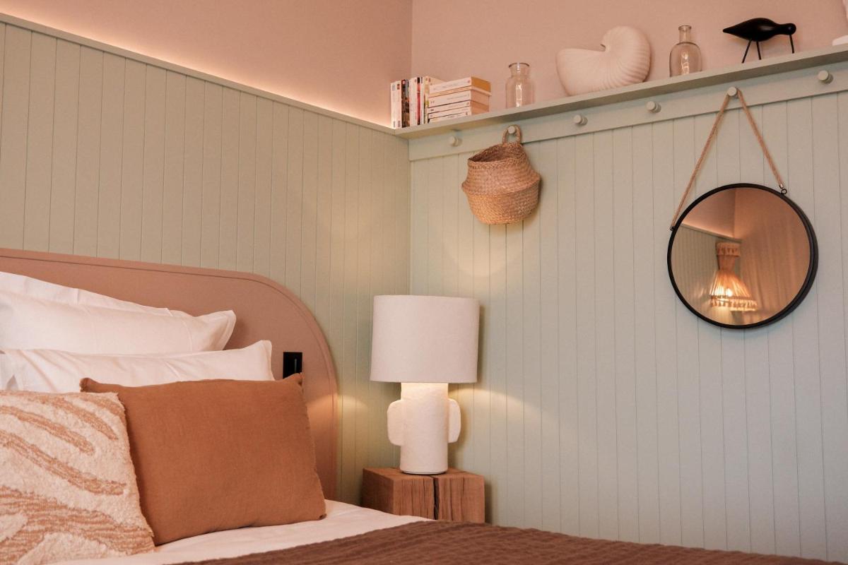 Un ou plusieurs lits dans un hébergement de l'établissement Emeria Dinard Thalasso Spa