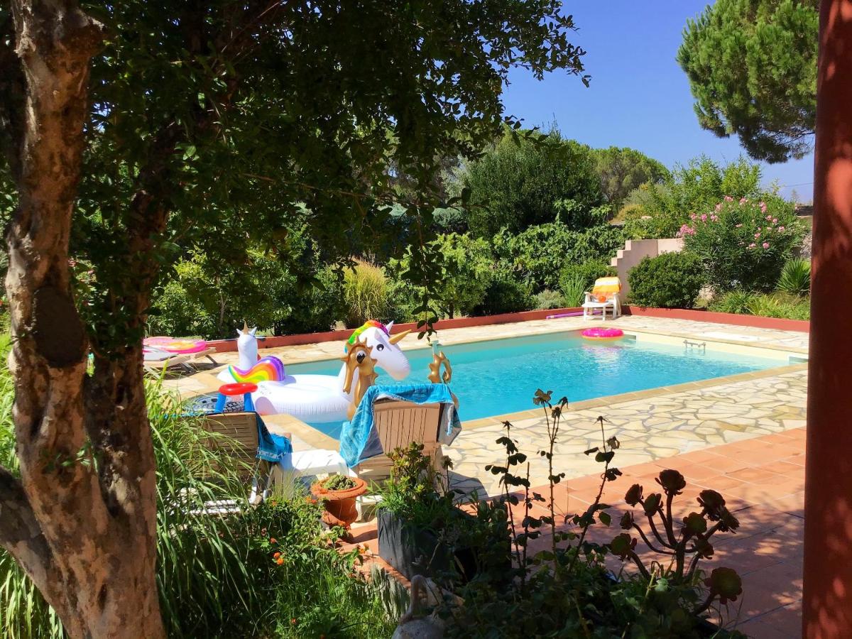 Suitetrails - Villa de 3 chambres avec piscine privee jardin clos et wifi a Montegrosso a 8 km de la plage