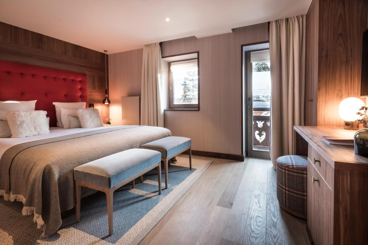 Un ou plusieurs lits dans un hébergement de l'établissement Coeur de Megève
