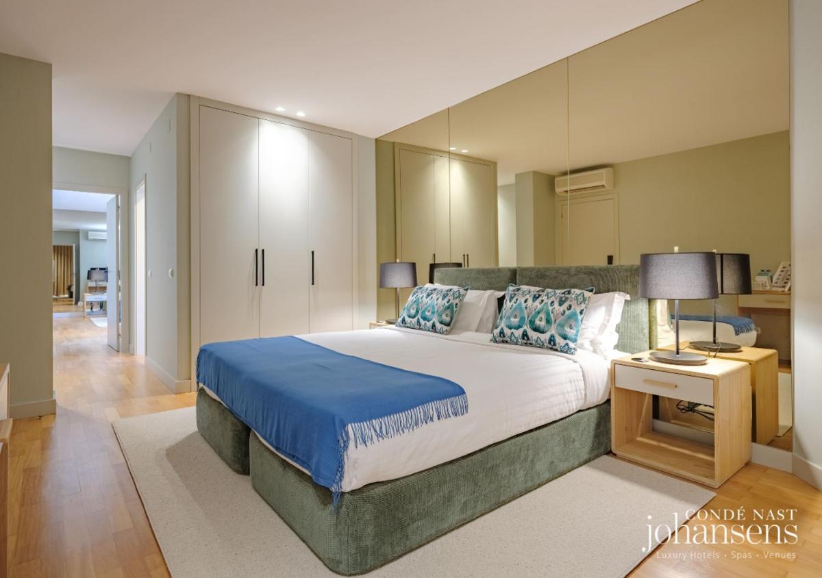 Uma cama ou camas num quarto em Pure Monchique Hotel - Villa Termal Spa Resort - by Unlock Hotels