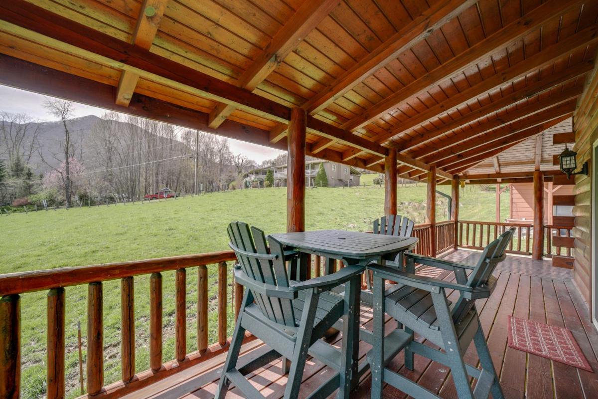 Maggie Valley Cabin with Private Hot Tub and Game Room - Housity