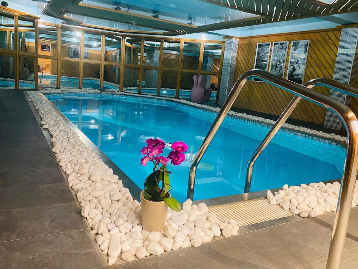 Piscine de l'établissement Hôtel Le Labrador 1971 ou située à proximité