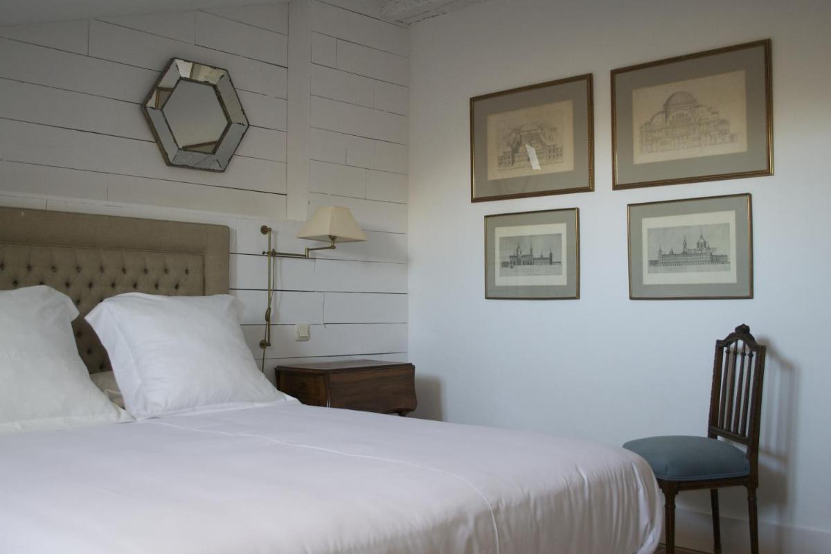 Cama o camas de una habitación en Hotel Spa Salinas de Imón