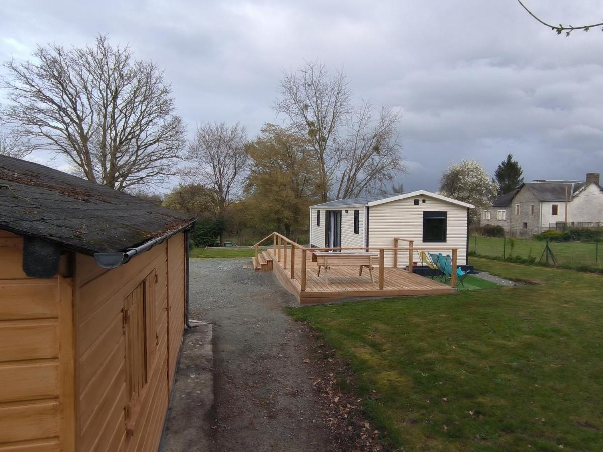 Vacances a la campagne mobil home tout confort , chalet avec barbecue, - Housity