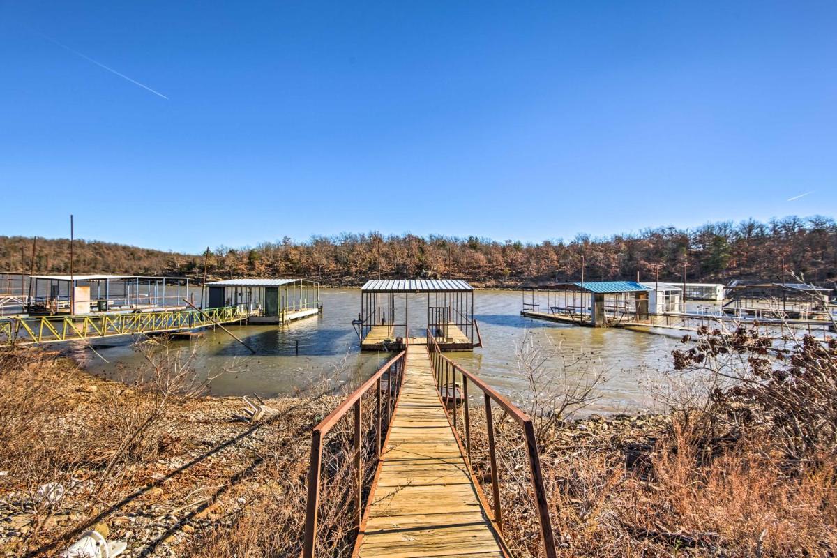 Waterfront House with Boat Slip on Lake Eufaula! - Housity