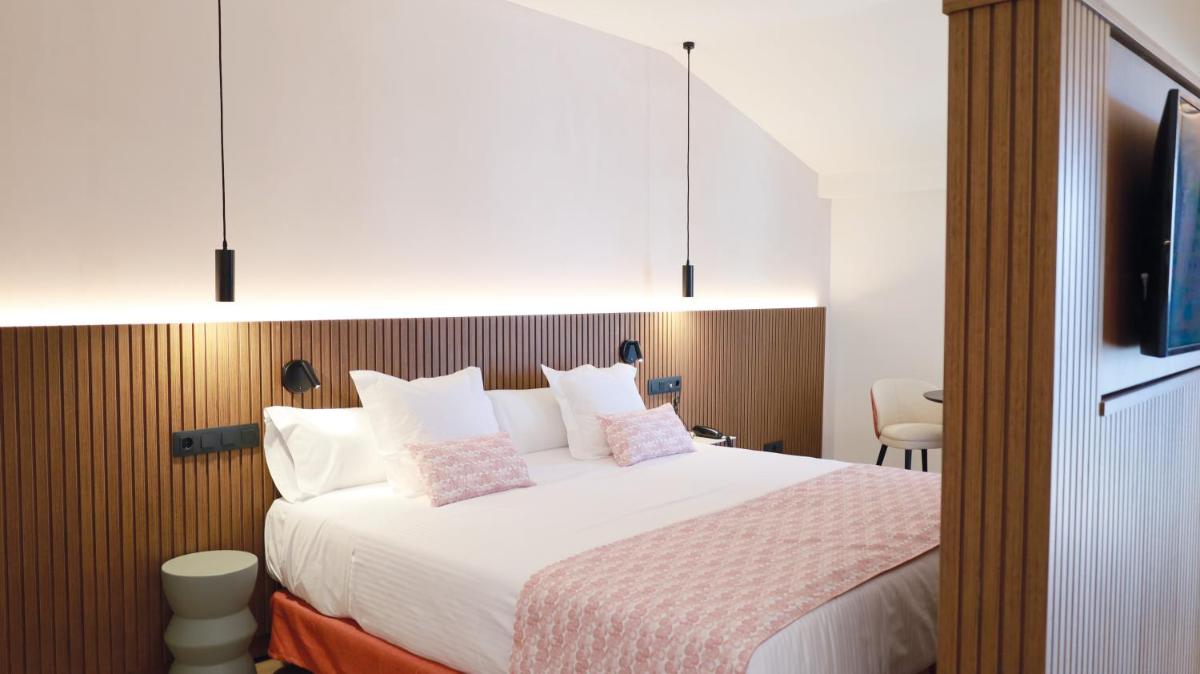 Cama o camas de una habitación en Seth Port Ciutadella