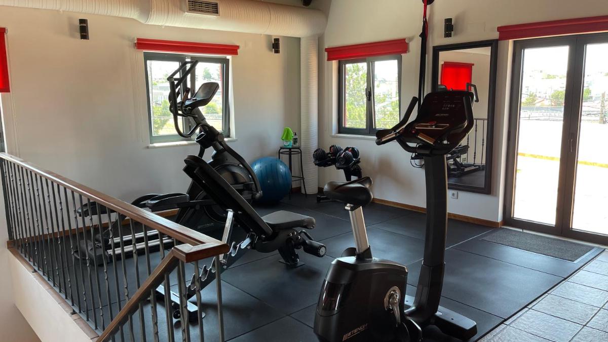 O centro de fitness e/ou as comodidades de fitness de Villa 3 Caparica - Lisbon Gay Beach Resort