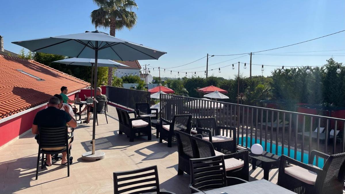 Uma varanda ou terraço em Villa 3 Caparica - Lisbon Gay Beach Resort