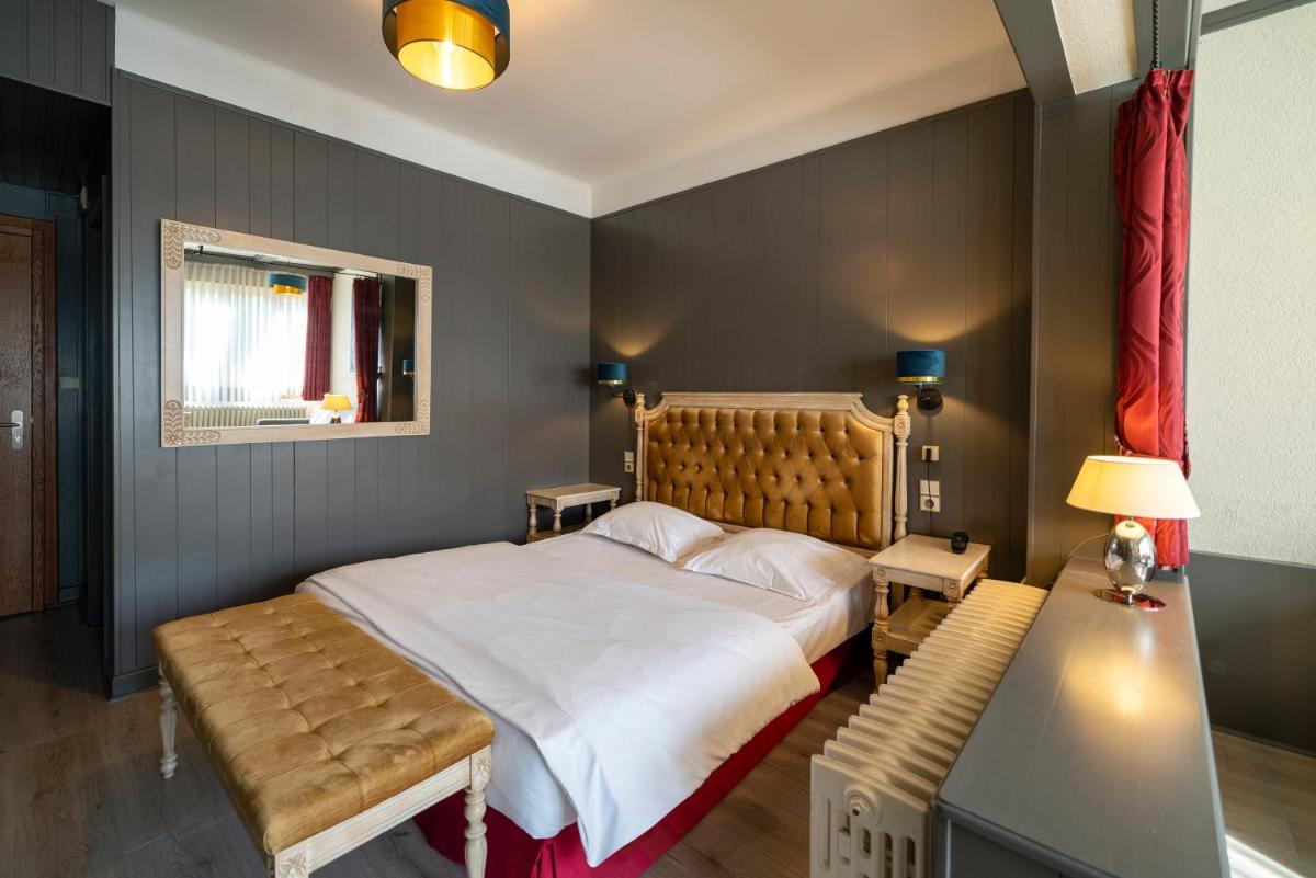 Un ou plusieurs lits dans un hébergement de l'établissement Hôtel du Parc, Restaurant, Spa & Wellness