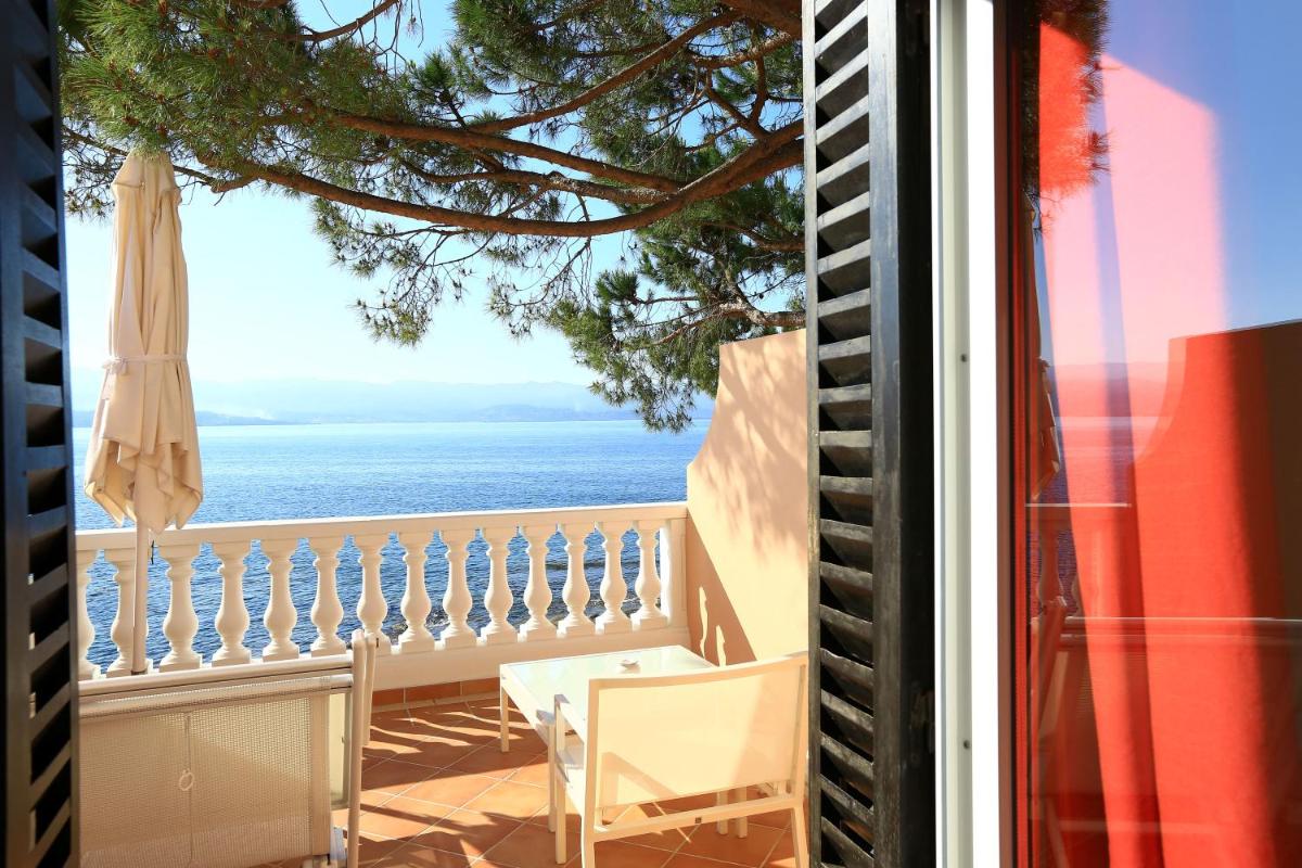 Balcon ou terrasse dans l'établissement Hôtel Les Mouettes - Teritoria