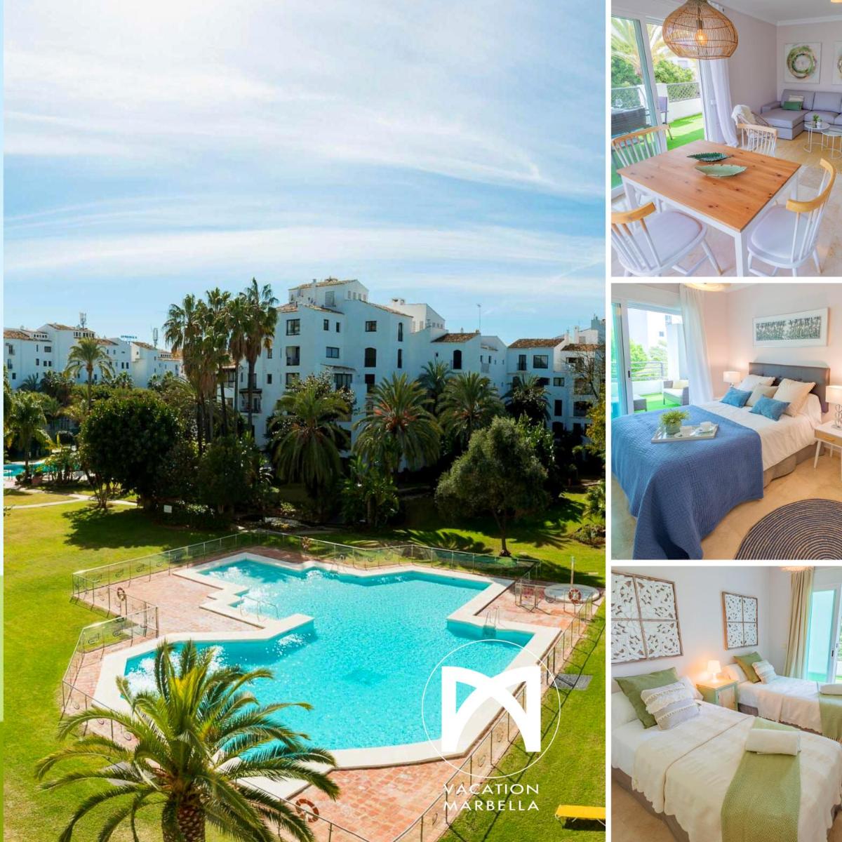 VACATION MARBELLA I Terrazas de Banus, 50 meters from the sea, 24-7 security, 4x Swimming Pools - Housity
