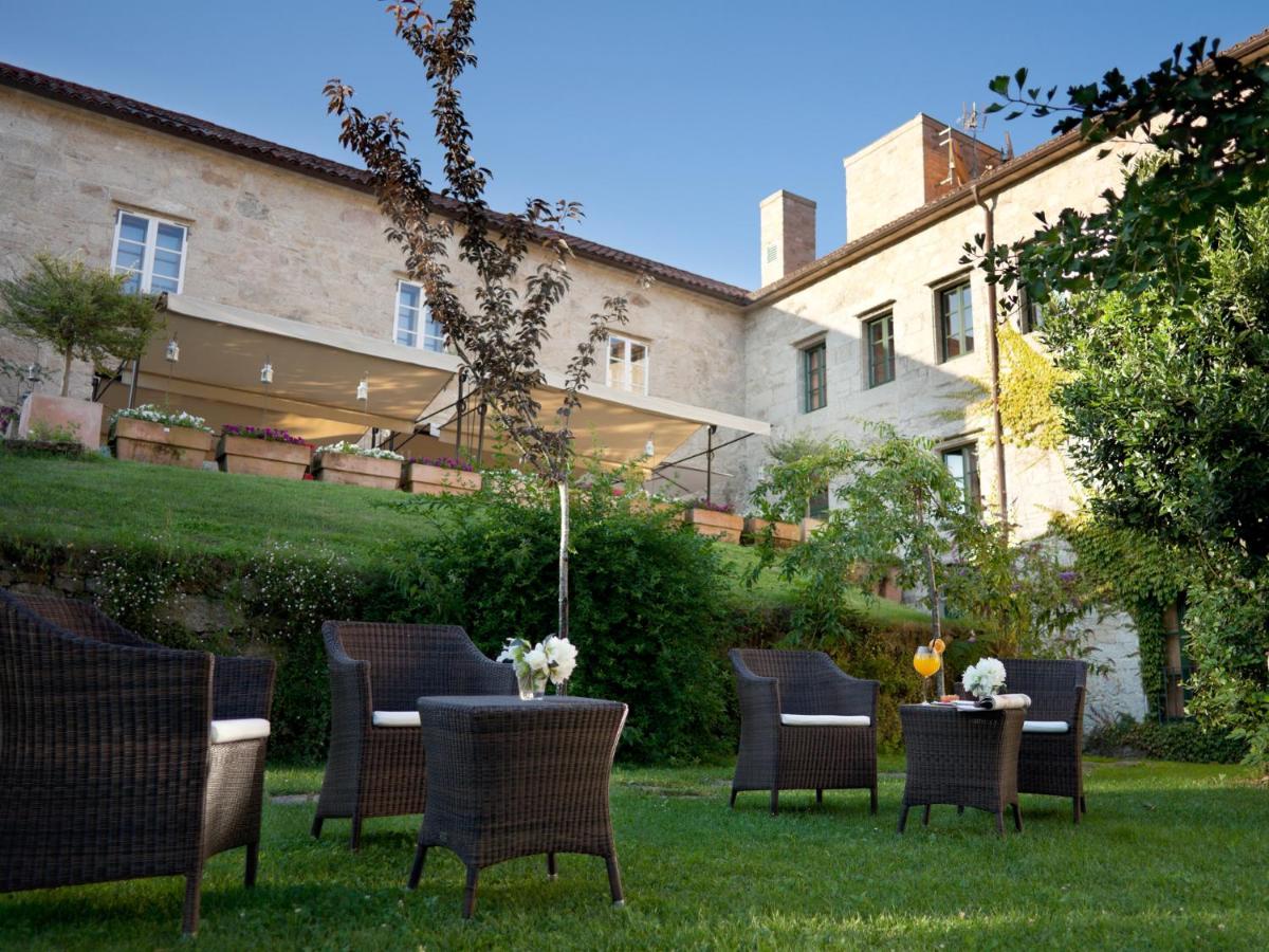 Jardín al aire libre en A Quinta Da Auga Hotel Spa Relais & Chateaux