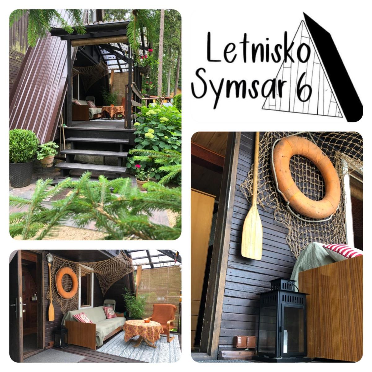 Letnisko SYMSAR 6, Drewniany domek letniskowy z ogrodem - Housity