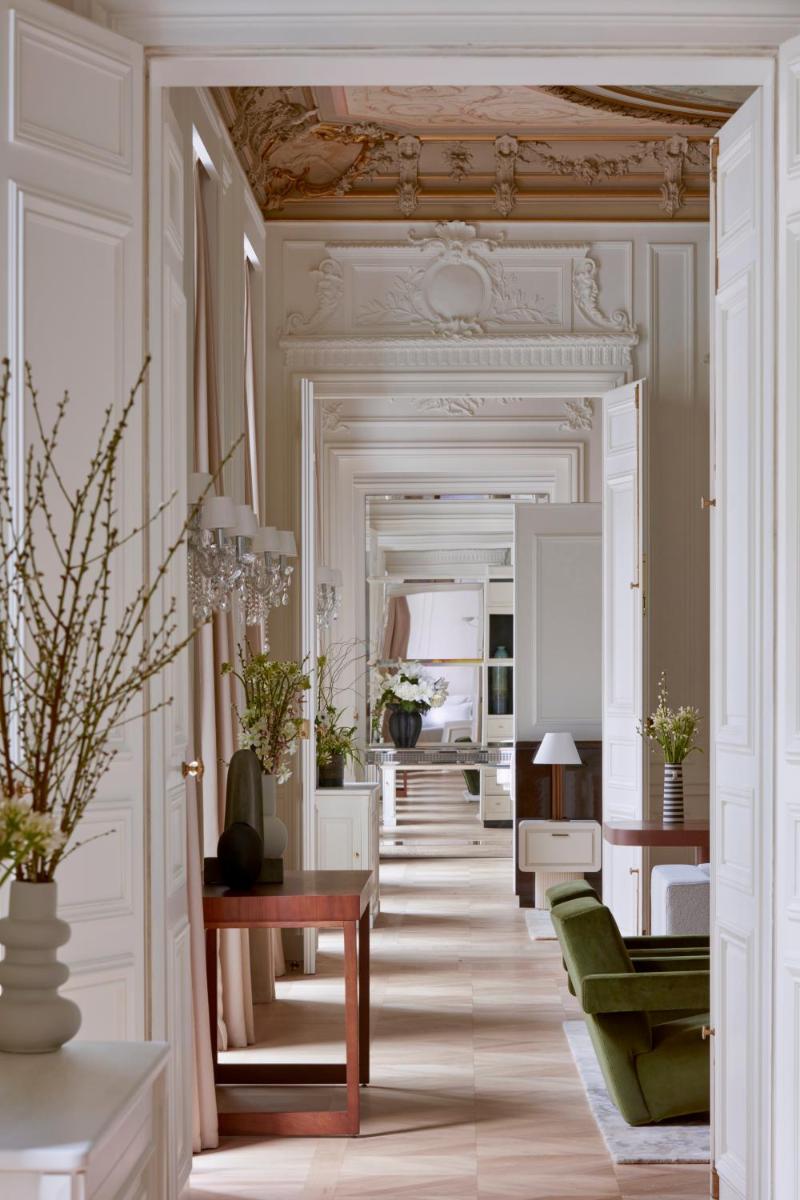 Coin salon dans l'établissement Maison Delano Paris