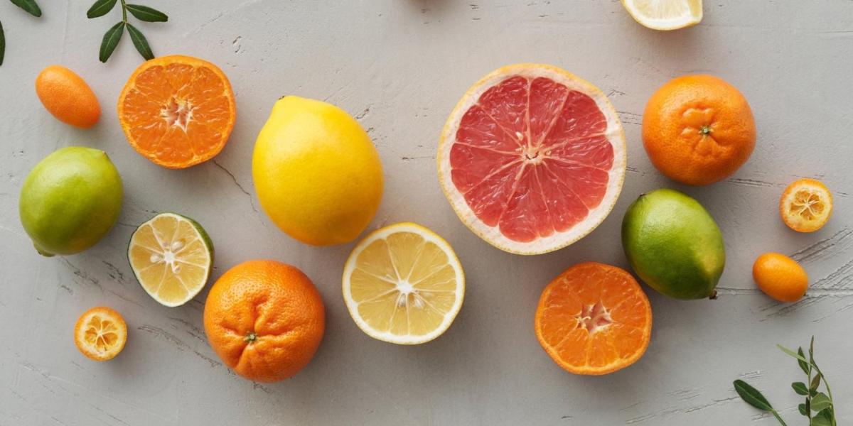 a group of citrus fruits on a table at Crowne Plaza Ahmedabad City Centre by IHG in Ahmedabad