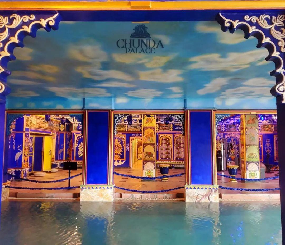 a view of the china market room at the dublin marriott hotel at Chunda Palace in Udaipur