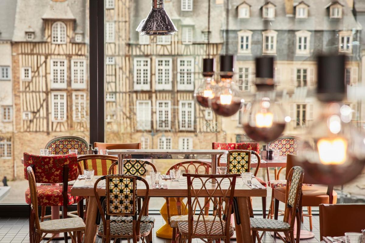 Restaurant ou autre lieu de restauration dans l'établissement Mama Shelter Rennes