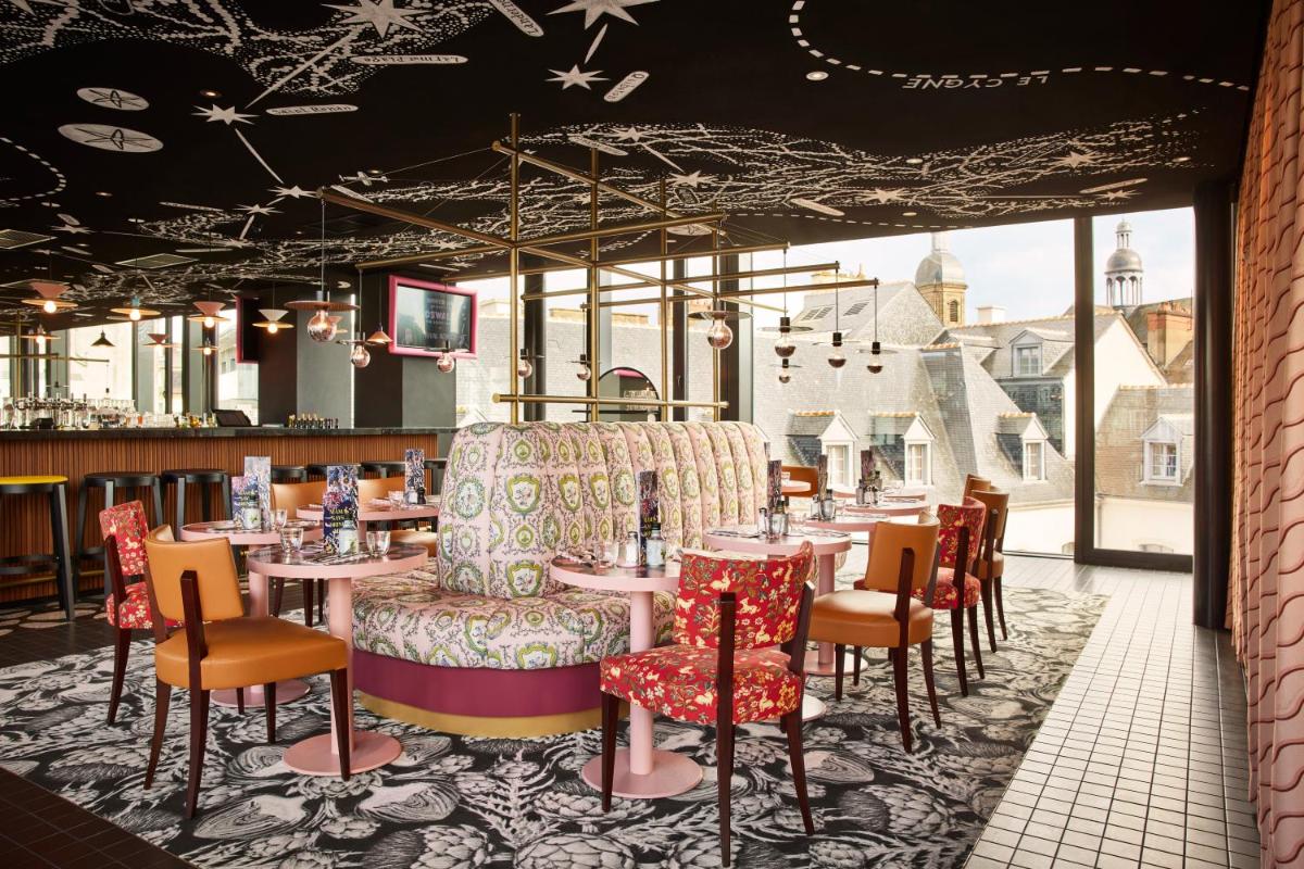 Restaurant ou autre lieu de restauration dans l'établissement Mama Shelter Rennes