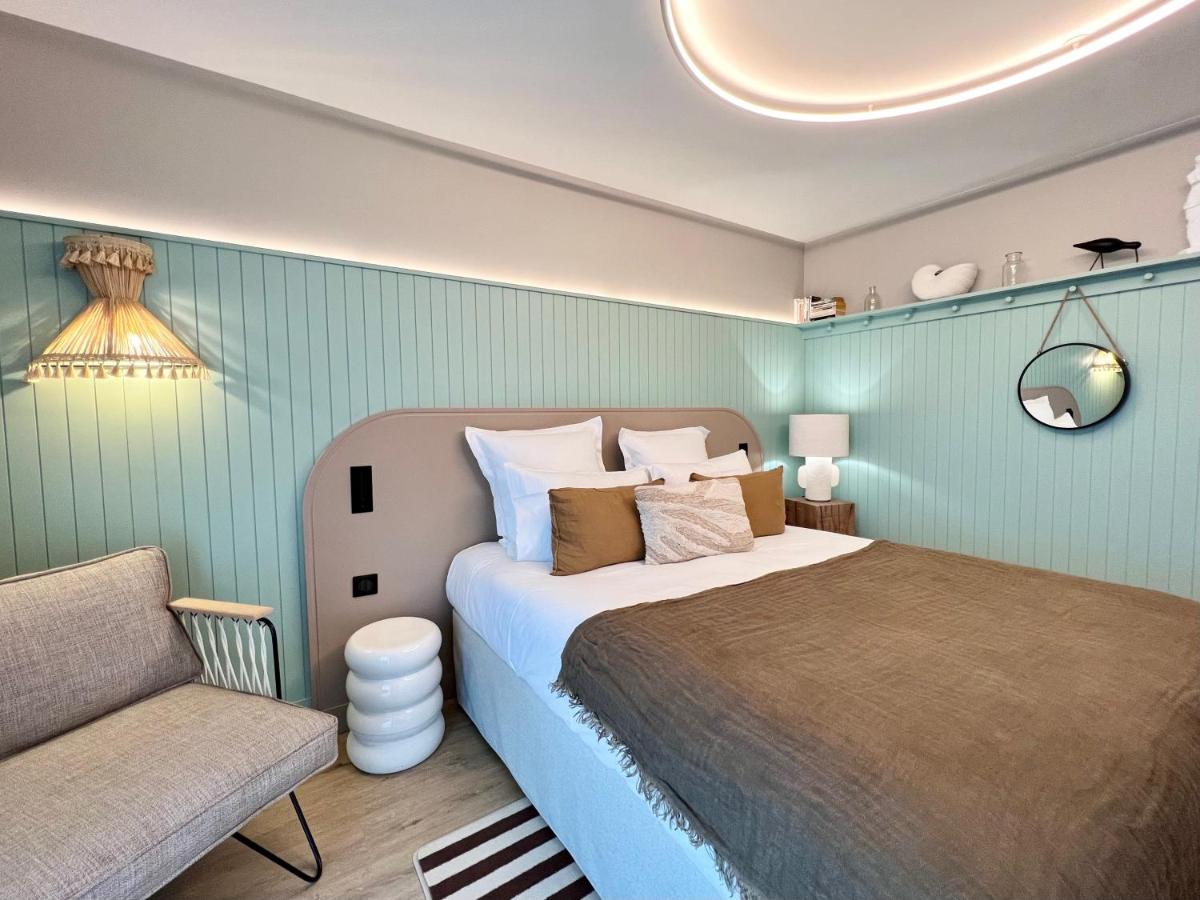 Un ou plusieurs lits dans un hébergement de l'établissement Emeria Dinard Thalasso Spa