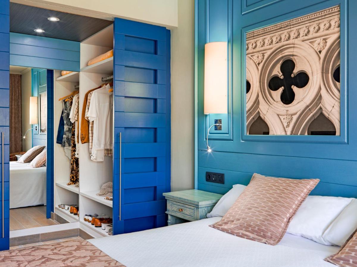Cama o camas de una habitación en Adrián Hoteles Colón Guanahaní Adultos Only
