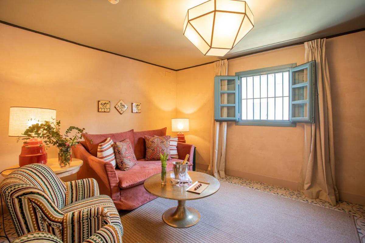 Zona de estar de Hospes Las Casas del Rey de Baeza, a Member of Design Hotels