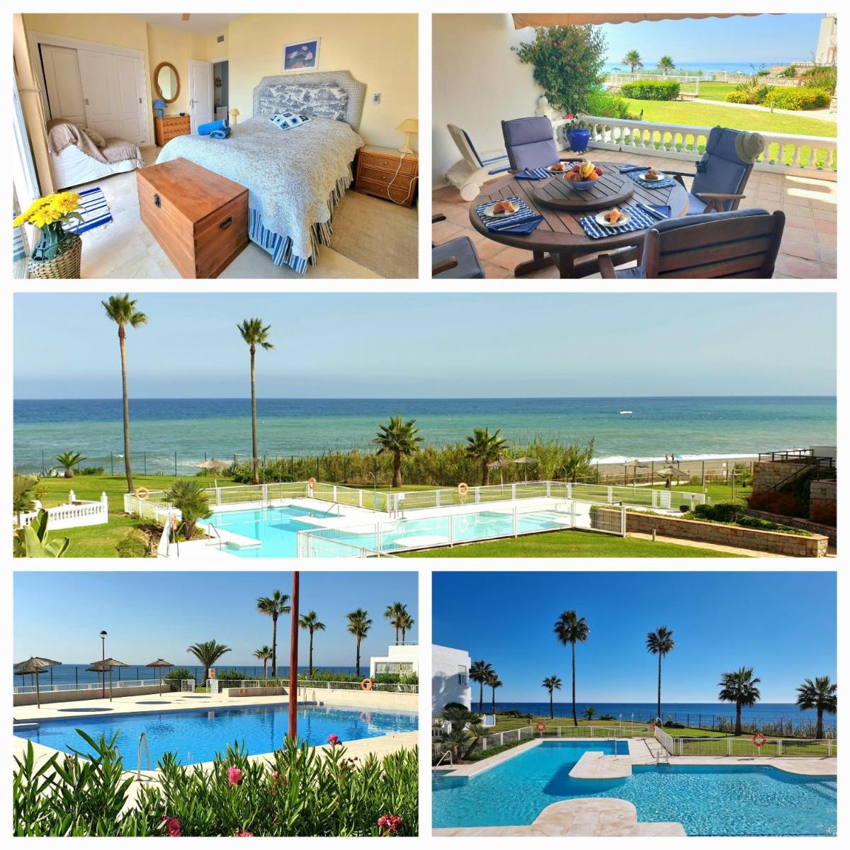 Casitamar frontline beach house rental Casares Costa near Estepona - Housity