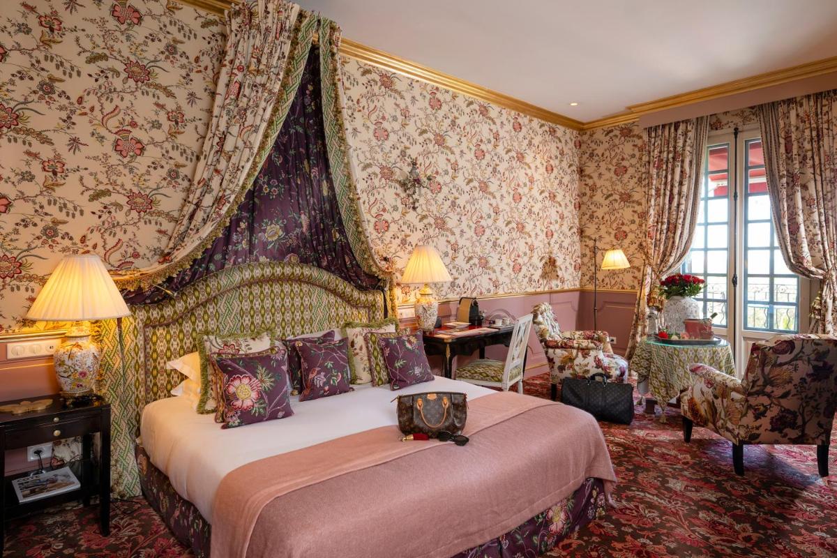Un ou plusieurs lits dans un hébergement de l'établissement Villa Gallici Hôtel & Spa