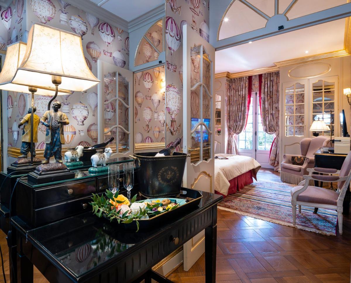Coin salon dans l'établissement Villa Gallici Hôtel & Spa