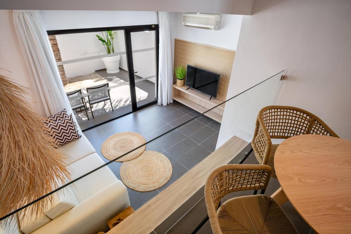 Zona de estar de Migjorn Ibiza Suites & Spa