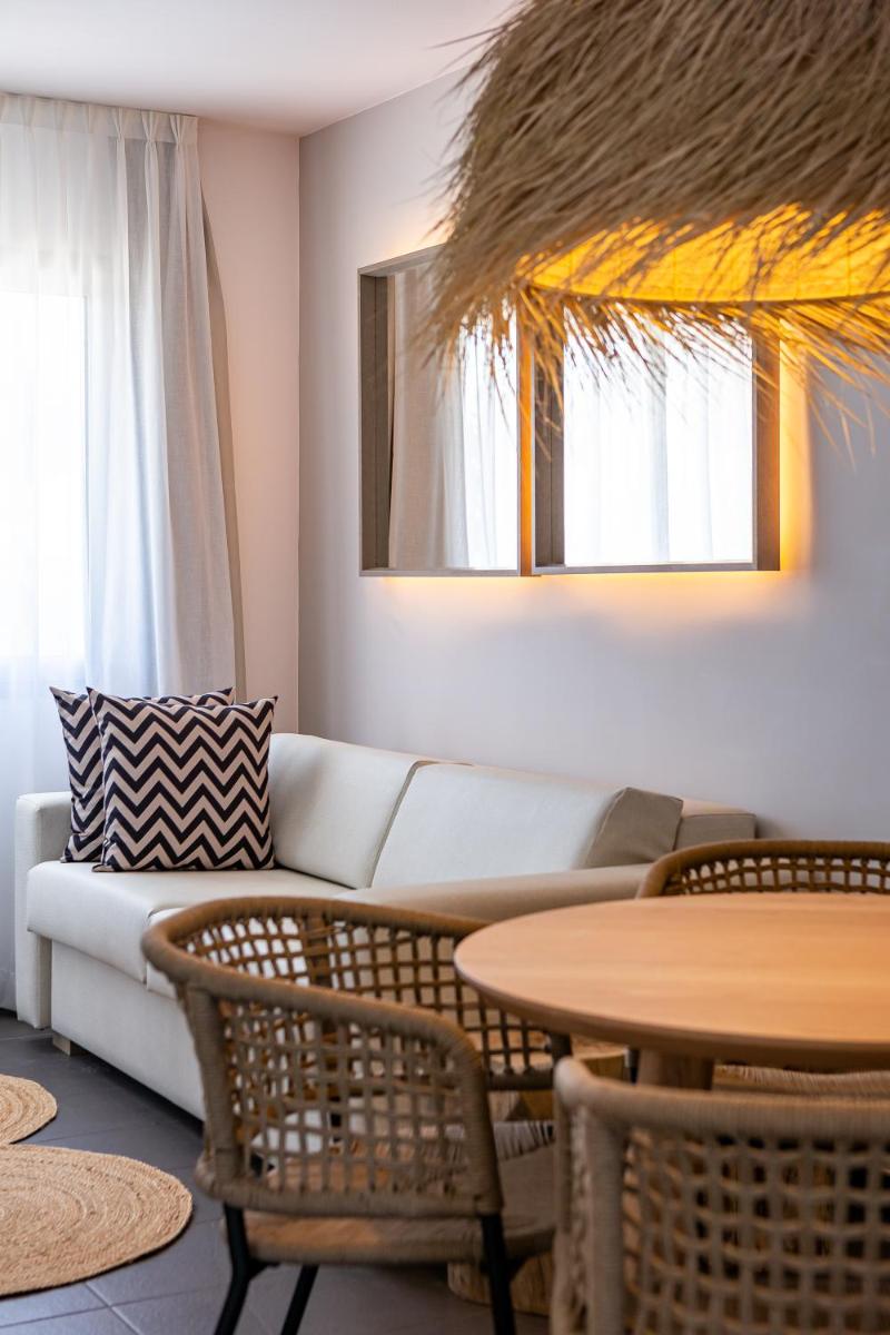 Zona de estar de Migjorn Ibiza Suites & Spa