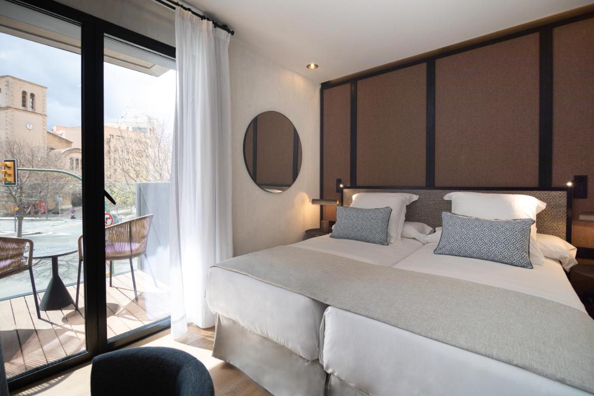 Cama o camas de una habitación en JS Palma Plaza