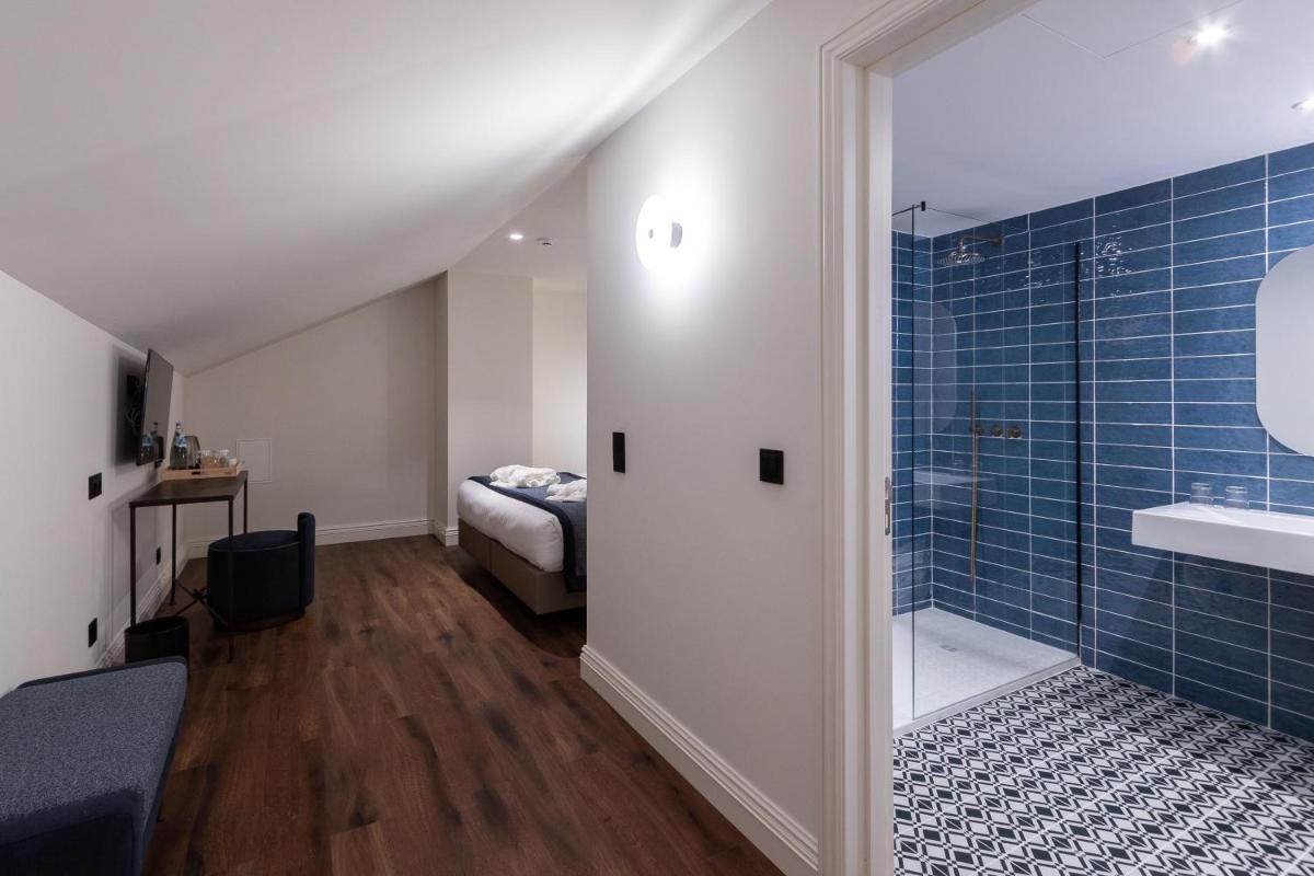 Uma cama ou camas num quarto em AP Dona Aninhas