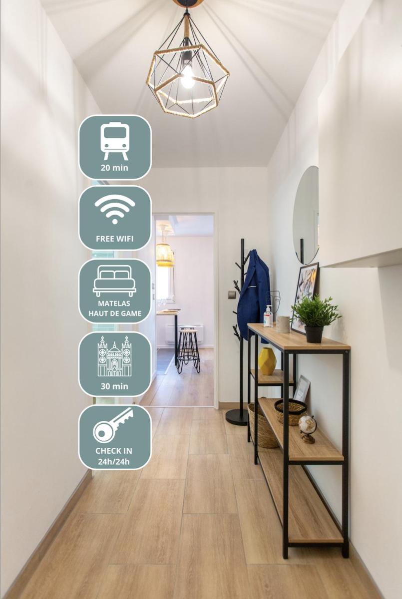 l'Estrade d'Amiens - Studio Atypique et de Standing - Wifi haut débit - 2p - Housity