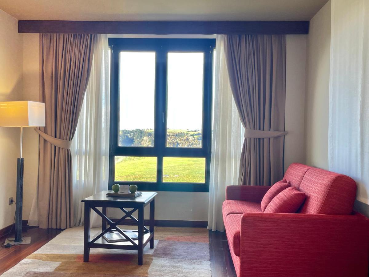 Zona de estar de Hosteria de Torazo Nature Hotel & Spa