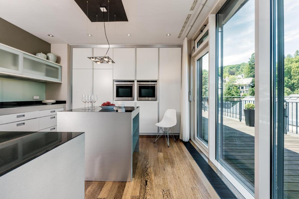 Küche/Küchenzeile in der Unterkunft Maison Messmer - ein Mitglied der Hommage Luxury Hotels Collection