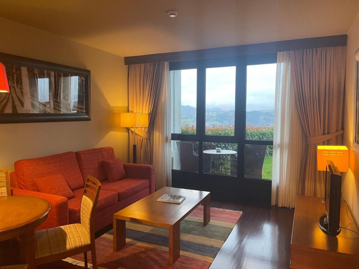 Zona de estar de Hosteria de Torazo Nature Hotel & Spa