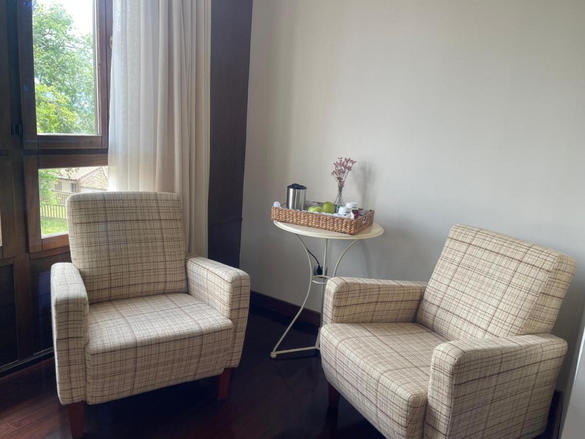 Zona de estar de Hosteria de Torazo Nature Hotel & Spa