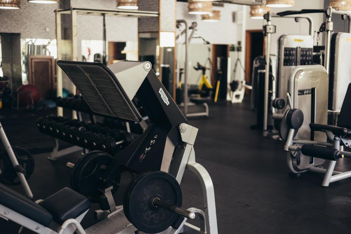 Gimnasio o instalaciones de fitness de Princesa Yaiza Suite Hotel Resort