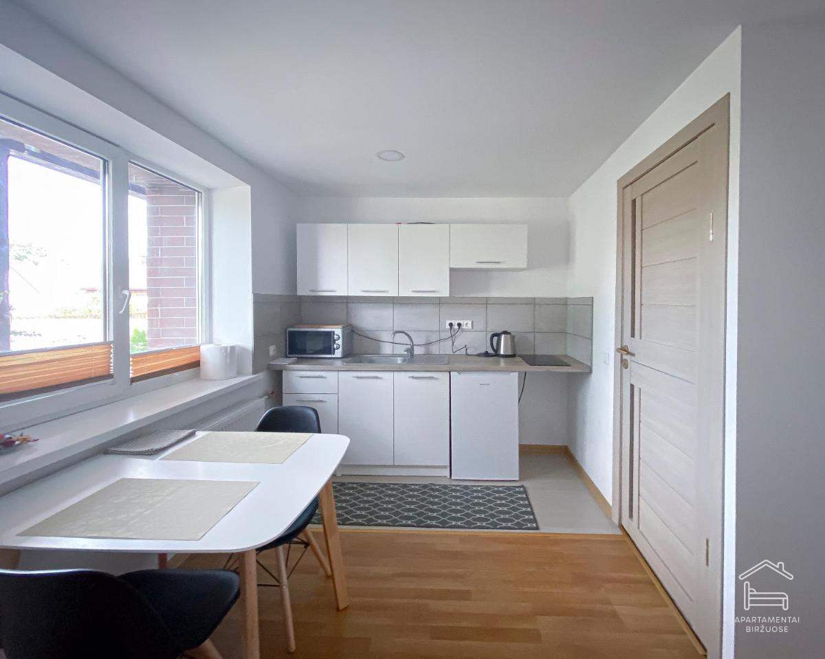 Apartamentai Biržuose, double bedroom and single bedroom Apartments - Housity