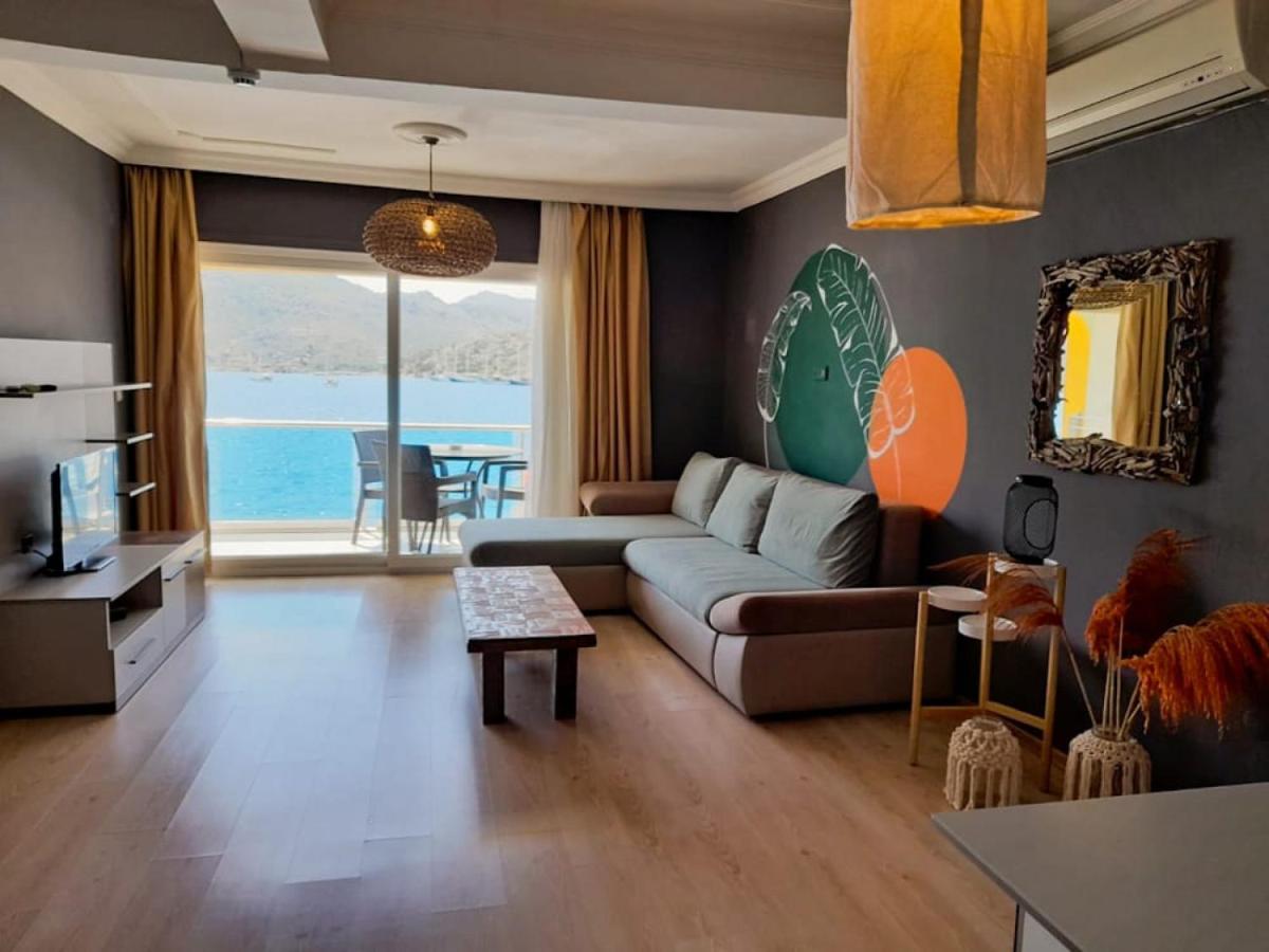 Lovely Flat with Sea View near Beach in Bozburun - Housity