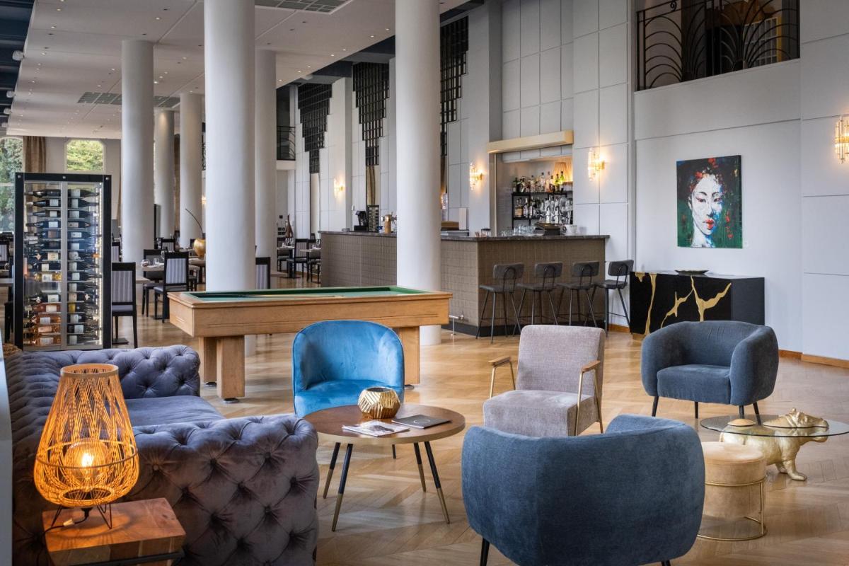 Coin salon dans l'établissement Residence RADIANA